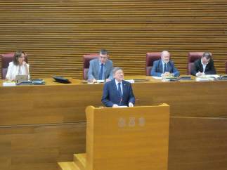 Ximo Puig en el debate de Política la Comunitat