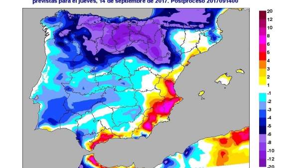 El ponent farà pujar este dijous les temperatures fins als 36ºC però demà baixaran fins a 14ºC a la Comunitat Valenciana El ponent farà pujar este dijous les temperatures fins als 36ºC però demà baixaran fins a 14ºC a la Comunitat Valenciana