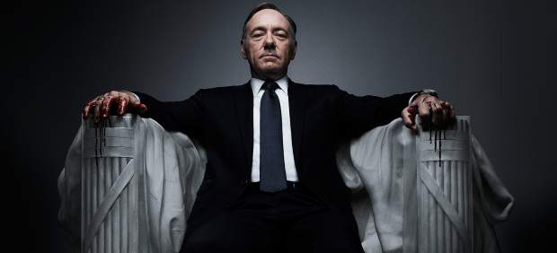 Kevin Spacey en 'House of Cards', de Netflix.