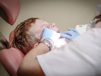 Dentista, niño