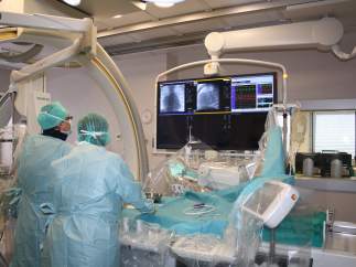 Quirófano de un hospital del SAS