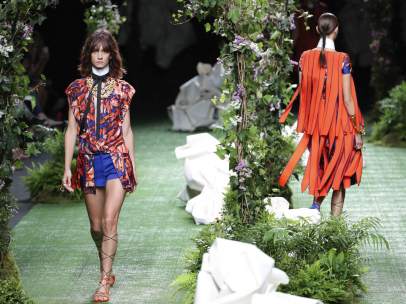 Desfile de Alvarno durante la Fashion Week de Madrid 2017