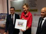 Presentación del cupón de la ONCE conmemorativo del Gran Premio de MotoGP 2017