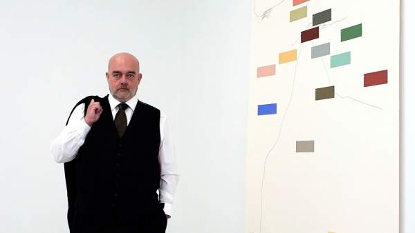 El artista portugués Pedro Cabrita Reis El artista portugués Pedro Cabrita Reis