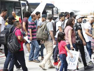Refugiados llegados a España