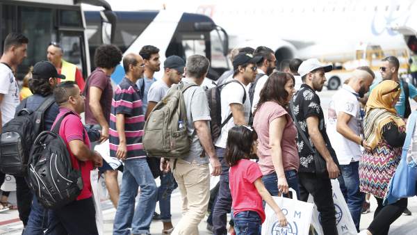 Refugiados llegados a España Refugiados llegados a España
