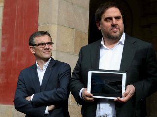 Josep Maria Jové Lladó y Oriol Junqueras