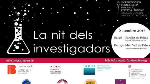 Cartel de la noche de los investigadores Cartel de la noche de los investigadores