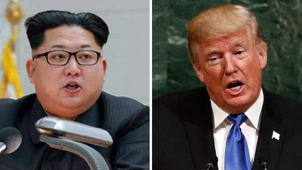Kim Jong-un y Donald Trump Kim Jong-un y Donald Trump