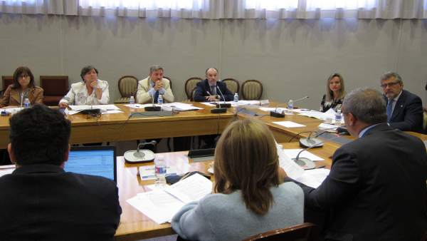 Alegría y Mayoral han asistido hoy a la comisión mixta DGA-UZ Alegría y Mayoral han asistido hoy a la comisión mixta DGA-UZ