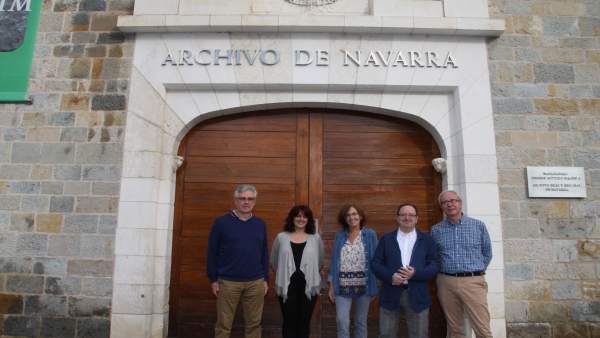 Peio Leiñena, Mª Pilar Los Arcos, Jaione Landaberea, Jon Bagüés y Joaquín Llanso Peio Leiñena, Mª Pilar Los Arcos, Jaione Landaberea, Jon Bagüés y Joaquín Llanso