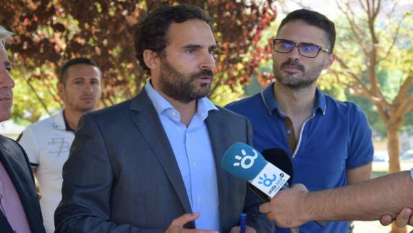 Daniel pérez portavoz psoe ayuntamiento málaga rueda prensa Daniel pérez portavoz psoe ayuntamiento málaga rueda prensa