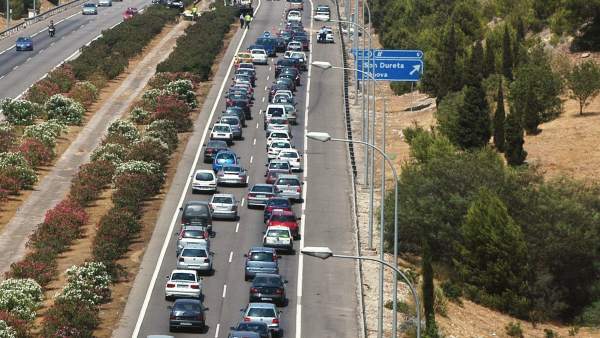 Tráfico en la Via de Cintura Tráfico en la Via de Cintura