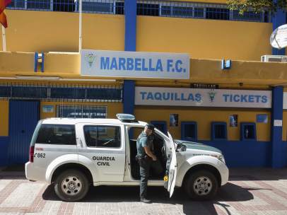 Detención del presidente del Marbella F.C.