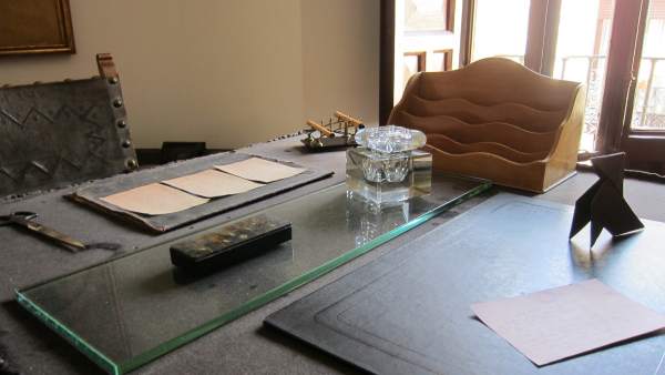 Escritorio De Unamuno En La Casa-Museo. Escritorio De Unamuno En La Casa-Museo.