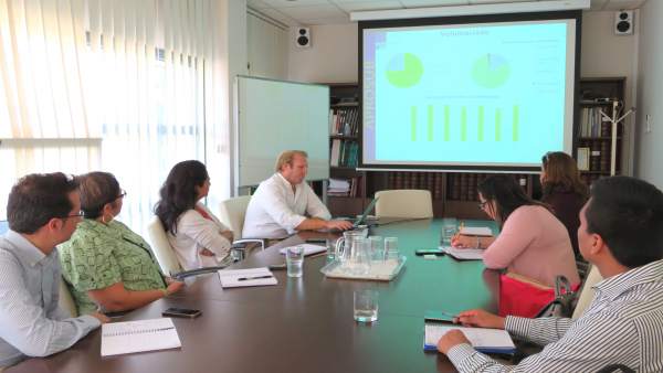 La delegación del Gobierno de Panamá en su visita a Aprosub La delegación del Gobierno de Panamá en su visita a Aprosub