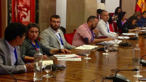 La vicealcaldesa Broto en el Congreso La vicealcaldesa Broto en el Congreso
