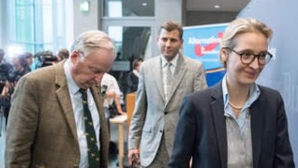 Alice Weidel y Alexander Gauland, ambos del ultraderechista AfD. Alice Weidel y Alexander Gauland, ambos del ultraderechista AfD.