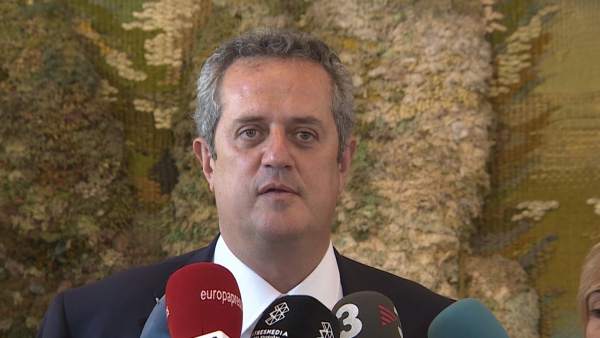 El conseller de Interior, Joaquim Forn. El conseller de Interior, Joaquim Forn.