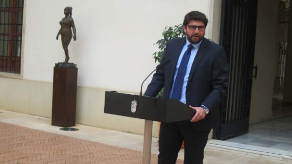 El presidente de la Comunidad, Fernando López Miras El presidente de la Comunidad, Fernando López Miras