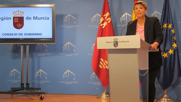 La Portavoz Del Gobierno, Noelia Arroyo, En Rueda De Prensa La Portavoz Del Gobierno, Noelia Arroyo, En Rueda De Prensa
