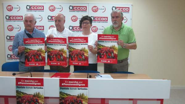 Marcha Por Las Pensiones CCOO Y UGT Marcha Por Las Pensiones CCOO Y UGT
