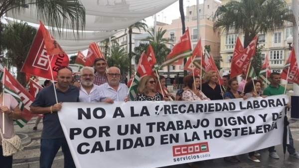 IU contra la precariedad de la hostelería de la provincia IU contra la precariedad de la hostelería de la provincia