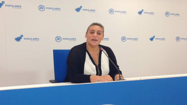 La diputada provincial del PP María Merinda Sádaba La diputada provincial del PP María Merinda Sádaba