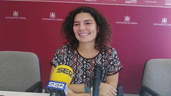 La viceportavoz de Ganemos Córdoba en el Ayuntamiento cordobés Vicky López La viceportavoz de Ganemos Córdoba en el Ayuntamiento cordobés Vicky López