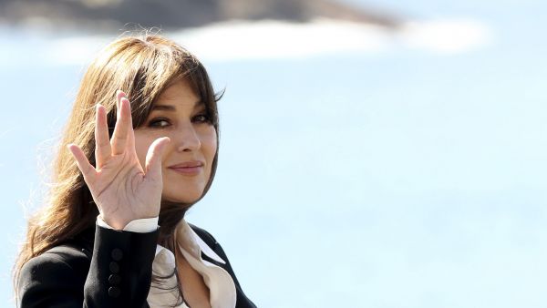 Monica Bellucci, radiante en San Sebastián Monica Bellucci, radiante en San Sebastián
