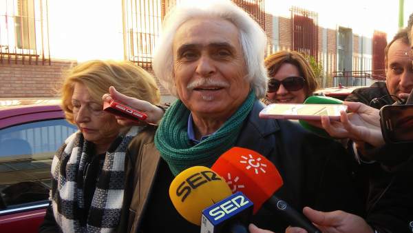 Rafael Gómez a la salida de juzgados Rafael Gómez a la salida de juzgados