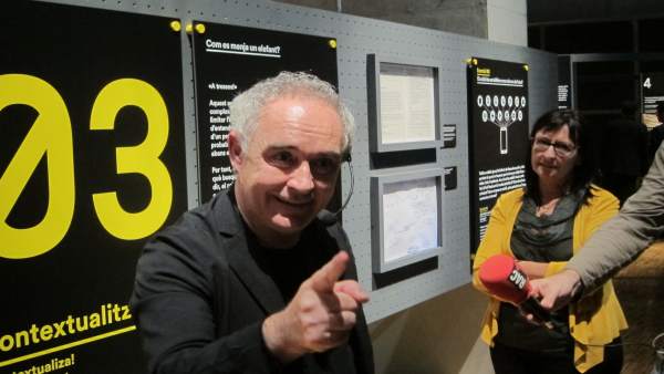 El cocinero Ferran Adrià El cocinero Ferran Adrià