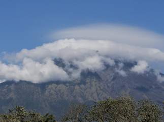 Volcán Agung, en Bali.