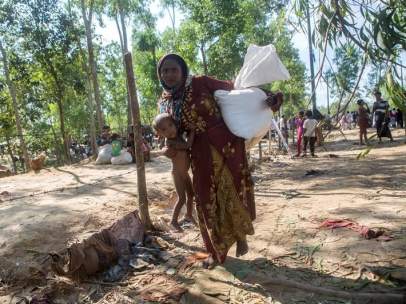 Refugiados rohinyá en Bangladés