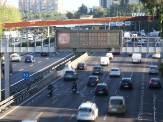 Alta contaminación en Madrid