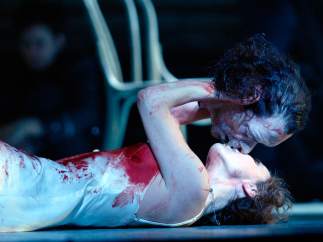 Nadja Michael como Salomé en la Royal Opera House de Londres, 2008