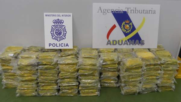 Cocaína incautada en Algeciras Cocaína incautada en Algeciras