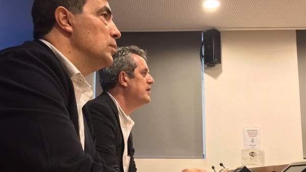 El exdirector de los Mossos, Pere Soler, y el conseller de Interior, Joaquim Forn El exdirector de los Mossos, Pere Soler, y el conseller de Interior, Joaquim Forn