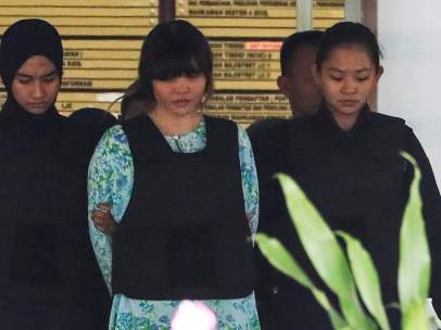 Las acusadas de matar al hermano de Kim Jong-un