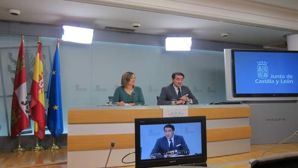 Marcos y Suárez Quiñones tras el Consejo de Gobierno Marcos y Suárez Quiñones tras el Consejo de Gobierno