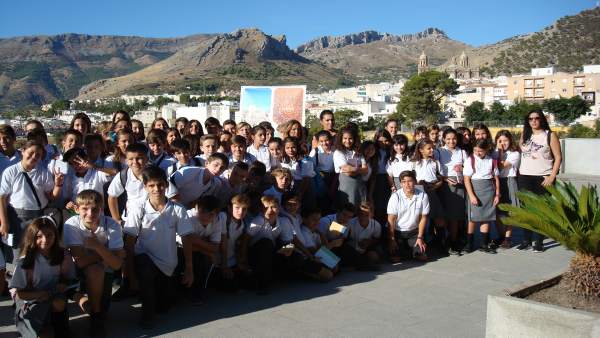 Escolares en el 'Disfruta Jaén capital' Escolares en el 'Disfruta Jaén capital'