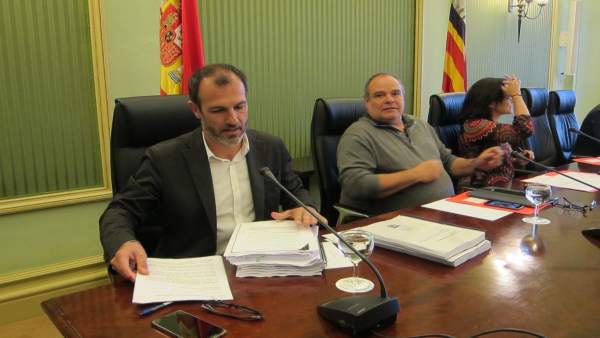 Biel Barceló en comparecencia parlamentaria Biel Barceló en comparecencia parlamentaria