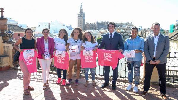 Presentación de la Carrera de la Mujer de Sevilla Presentación de la Carrera de la Mujer de Sevilla