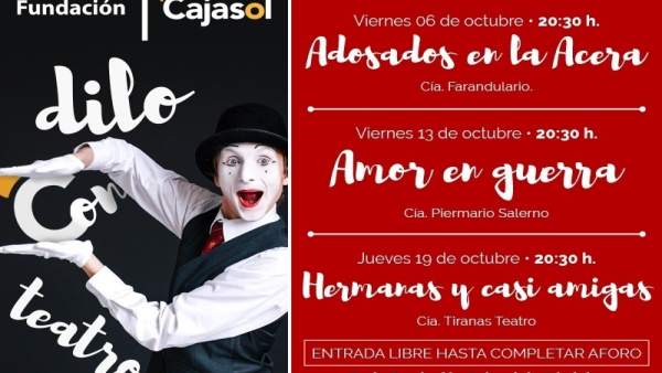 Cartel del ciclo teatral Cartel del ciclo teatral