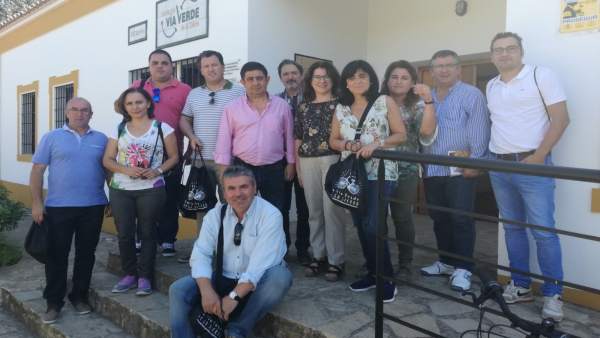 Visita de la Vía Verde Visita de la Vía Verde