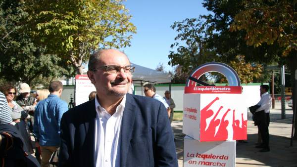 El secretario general del PSOE-Aragón, Javier Lambán. El secretario general del PSOE-Aragón, Javier Lambán.