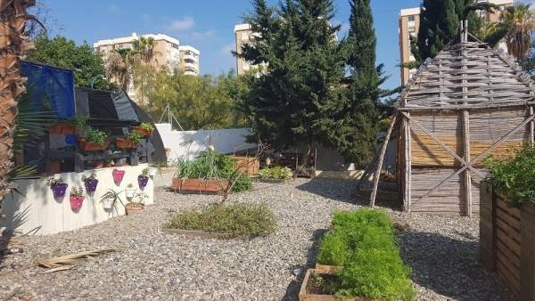 Huerto urbano La Noria Diputación ecología compostaje reciclaje frutos verduras Huerto urbano La Noria Diputación ecología compostaje reciclaje frutos verduras