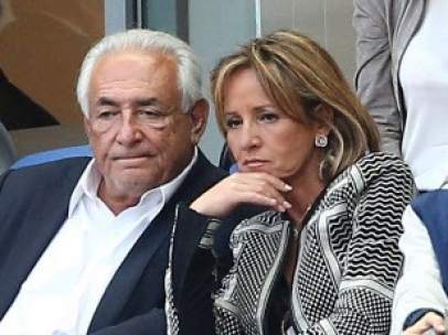 Dominique Strauss Kahn y Myriam L'Aouffir