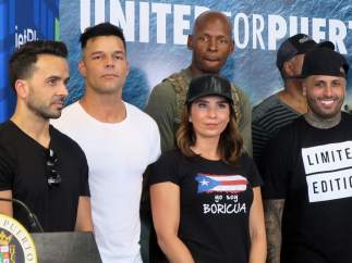 Artistas ayudan a Puerto Rico tras el huracán María