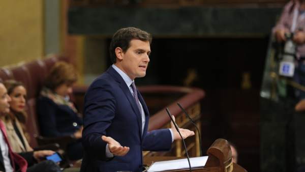 Albert Rivera en el Congreso Albert Rivera en el Congreso